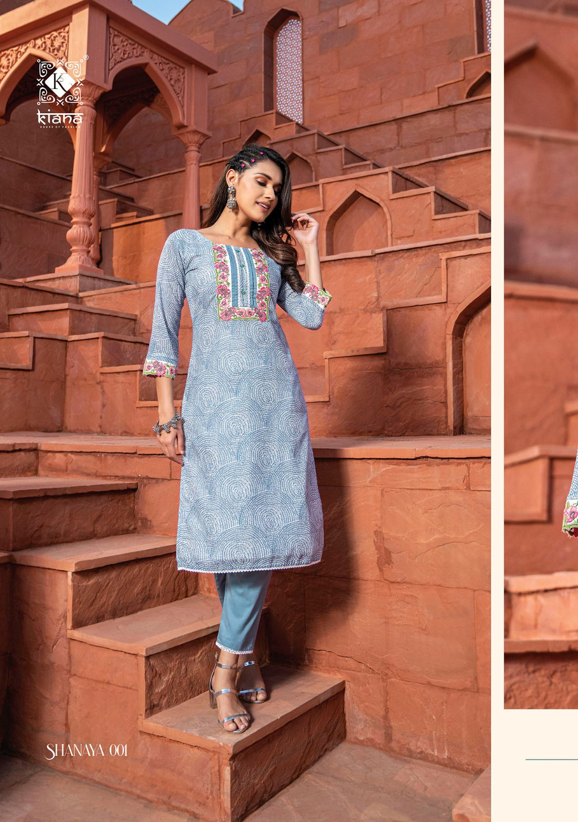 Shanaya By Kiana 001-005 Kurti With Bottom Catalog